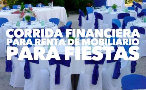 Proyección Financiera para Renta de Mobiliario para Fiestas