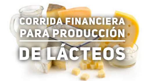 Proyección Financiera para Producción De Lácteos