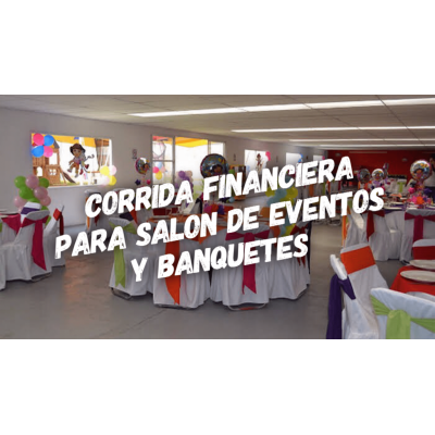 Proyección Financiera para Salón de Fiestas y Banquetes