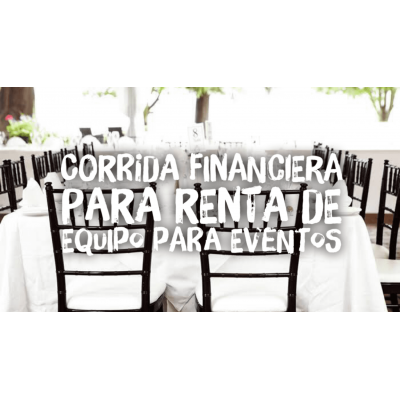 Proyección Financiera para Renta de Equipo para Eventos
